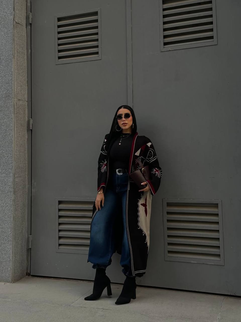 Midnight Abaya Cardigan - كارديجان منتصف الليل