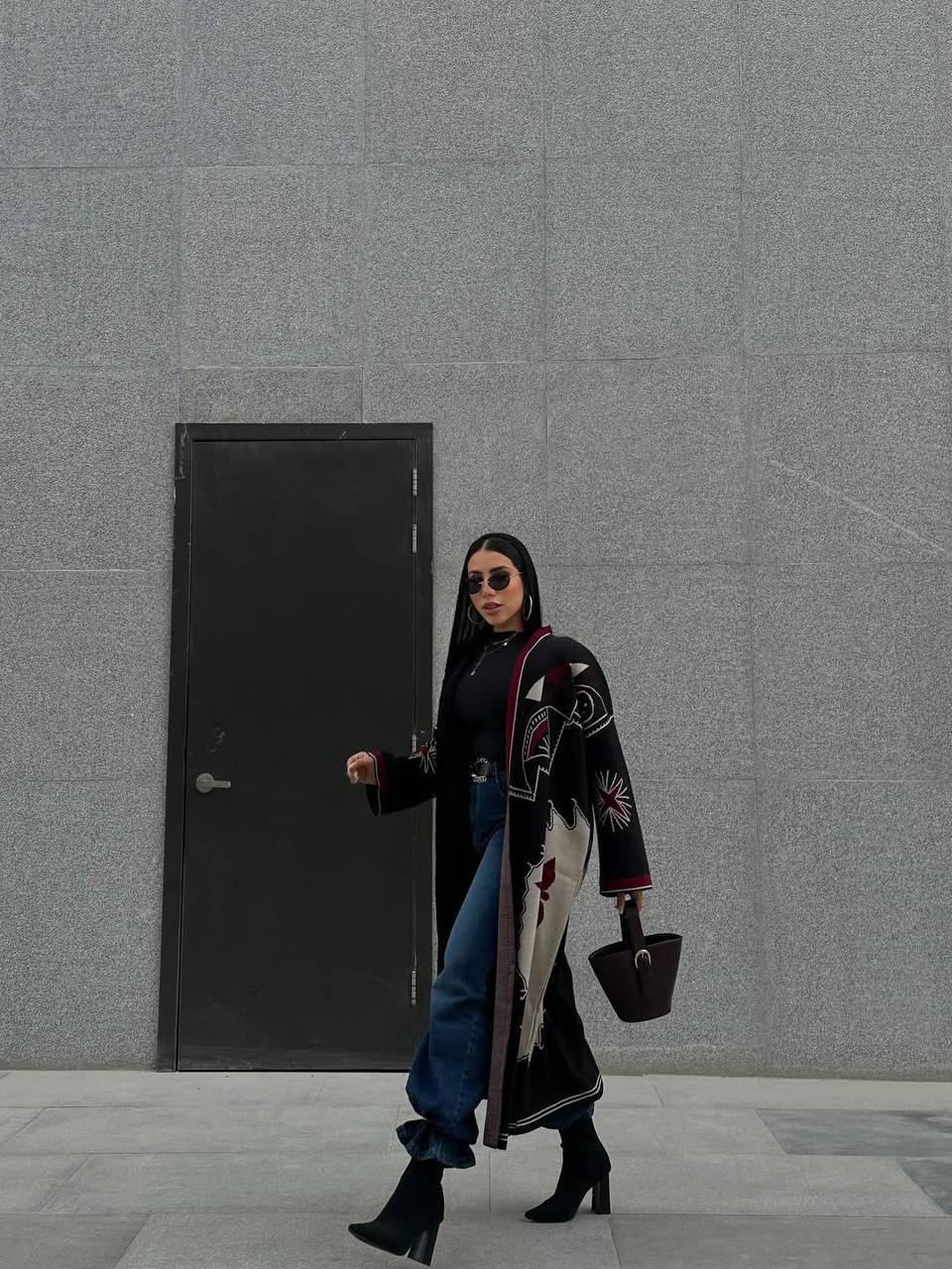 Midnight Abaya Cardigan - كارديجان منتصف الليل