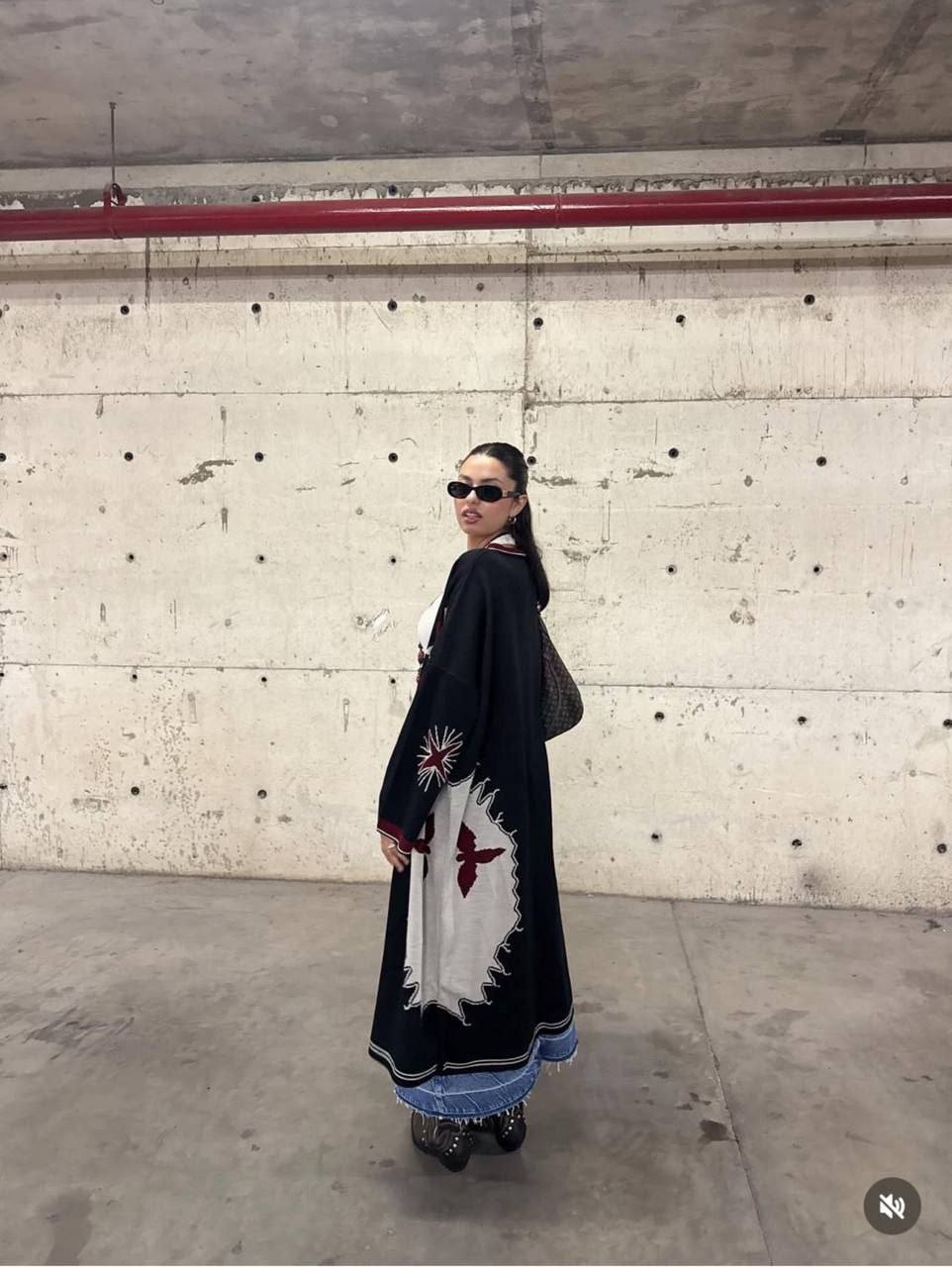 Midnight Abaya Cardigan - كارديجان منتصف الليل